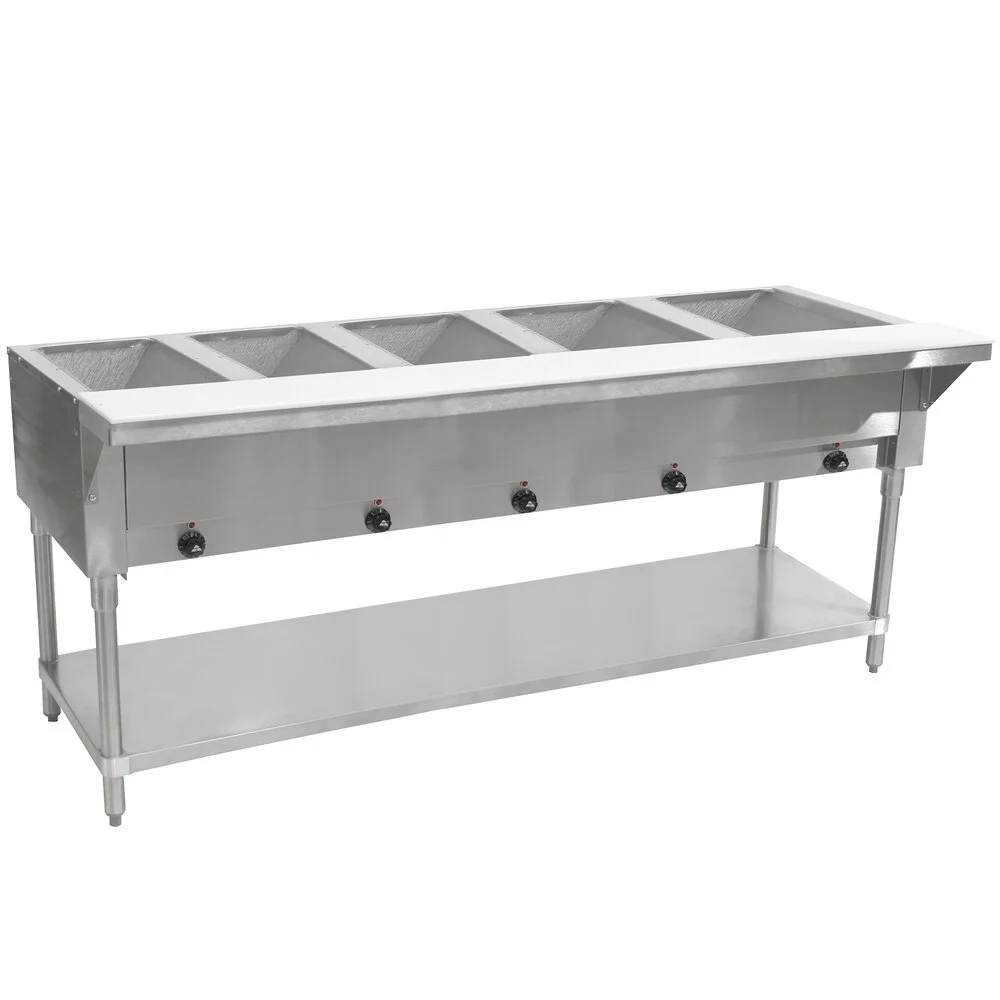 ADVANCE TABCO SW-5E-240 Hot Food Table, Electric, 77-3/4 X 30-5/8 X 34-1/8 Inch Size | CD7ZAW