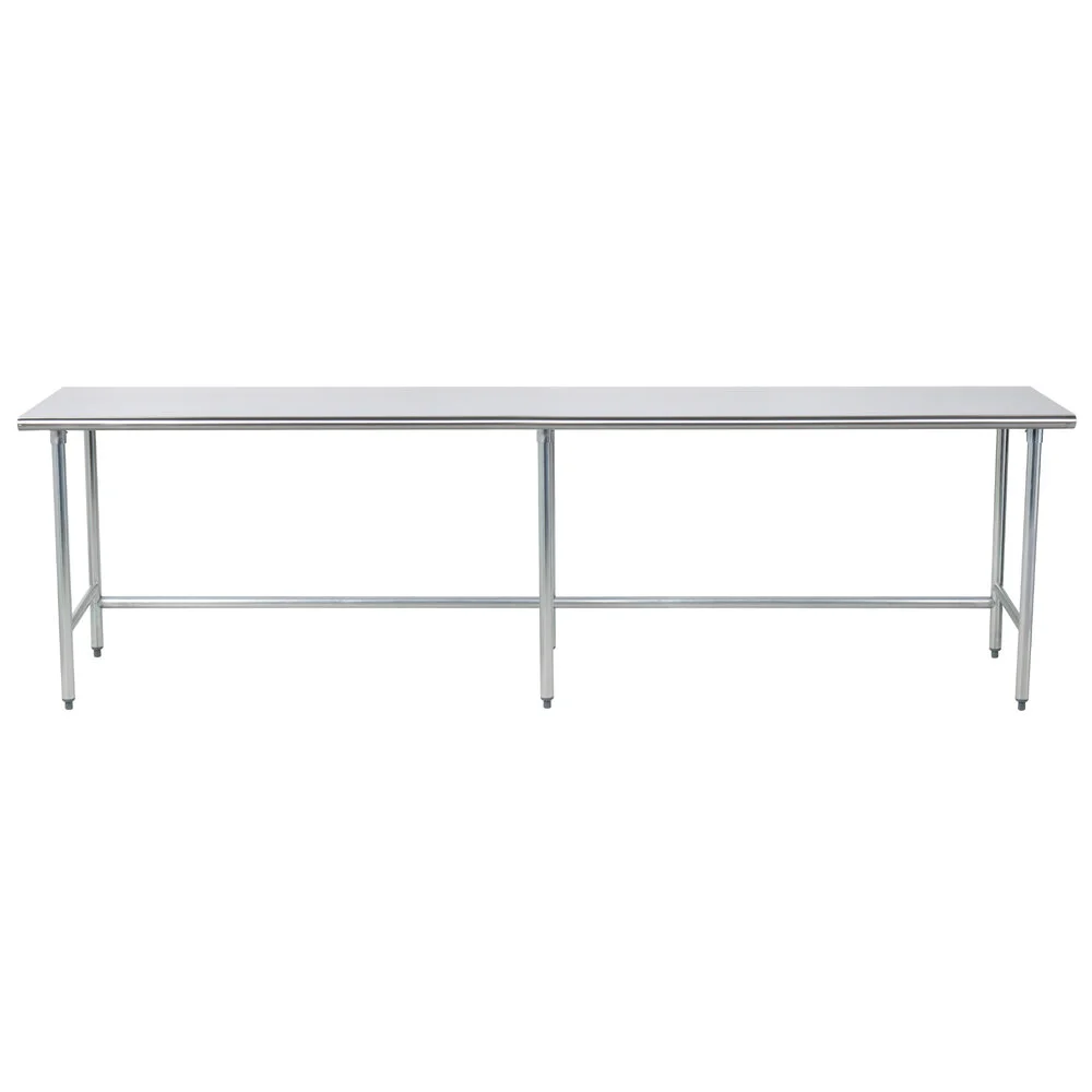 ADVANCE TABCO TAG-2410 Work Table, 120 X 24 Inch Size 16 Ga 430 Ss Top | CD7ZKD