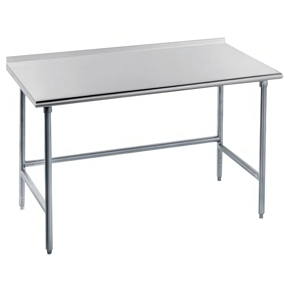 ADVANCE TABCO TFAG-246 Work Table, 72 X 24 Inch Size 16 Ga 430 Ss Top | CD7ZNP