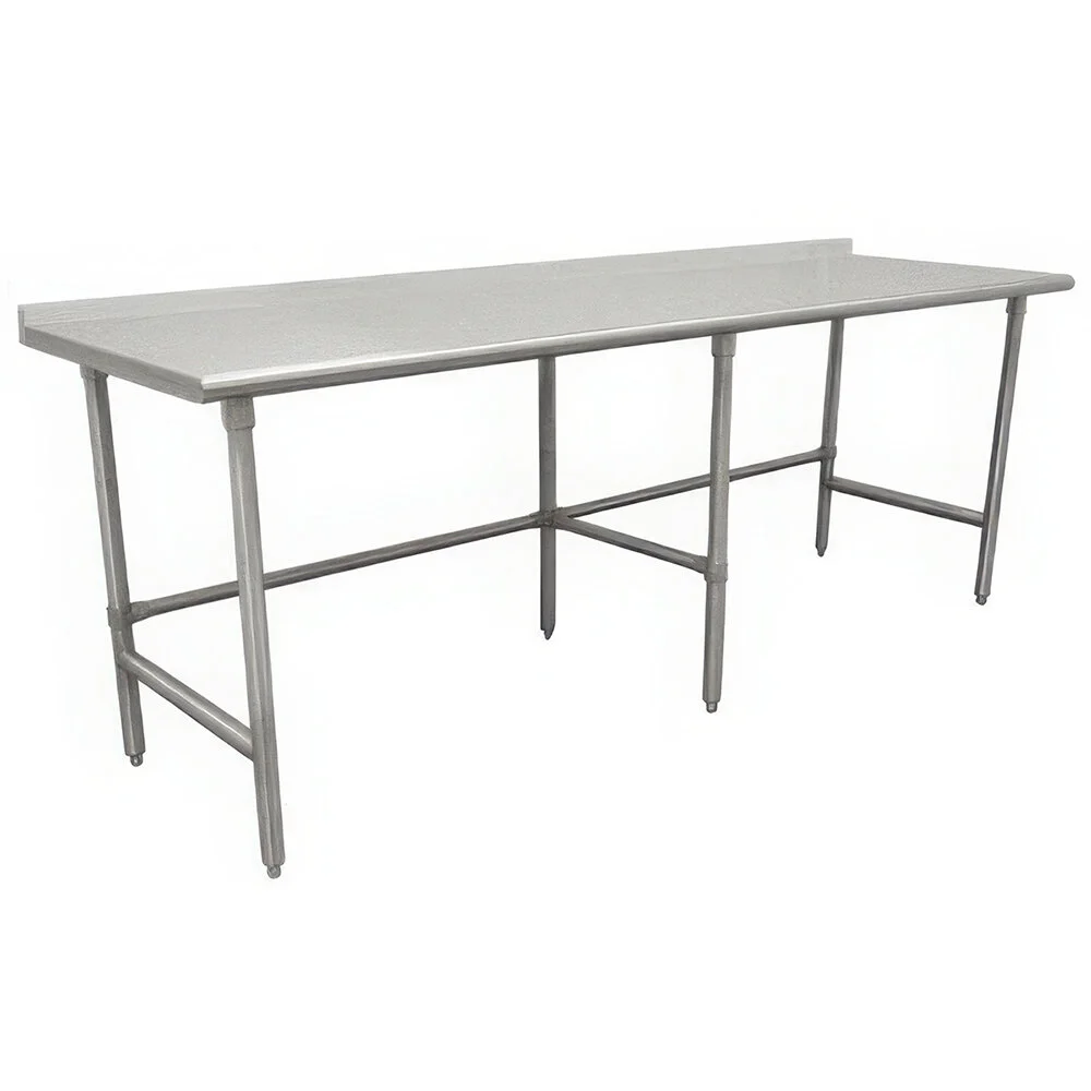 ADVANCE TABCO TFAG-3610 Work Table, 120 X 36 Inch Size 16 Ga 430 Ss Top | CD7ZPG