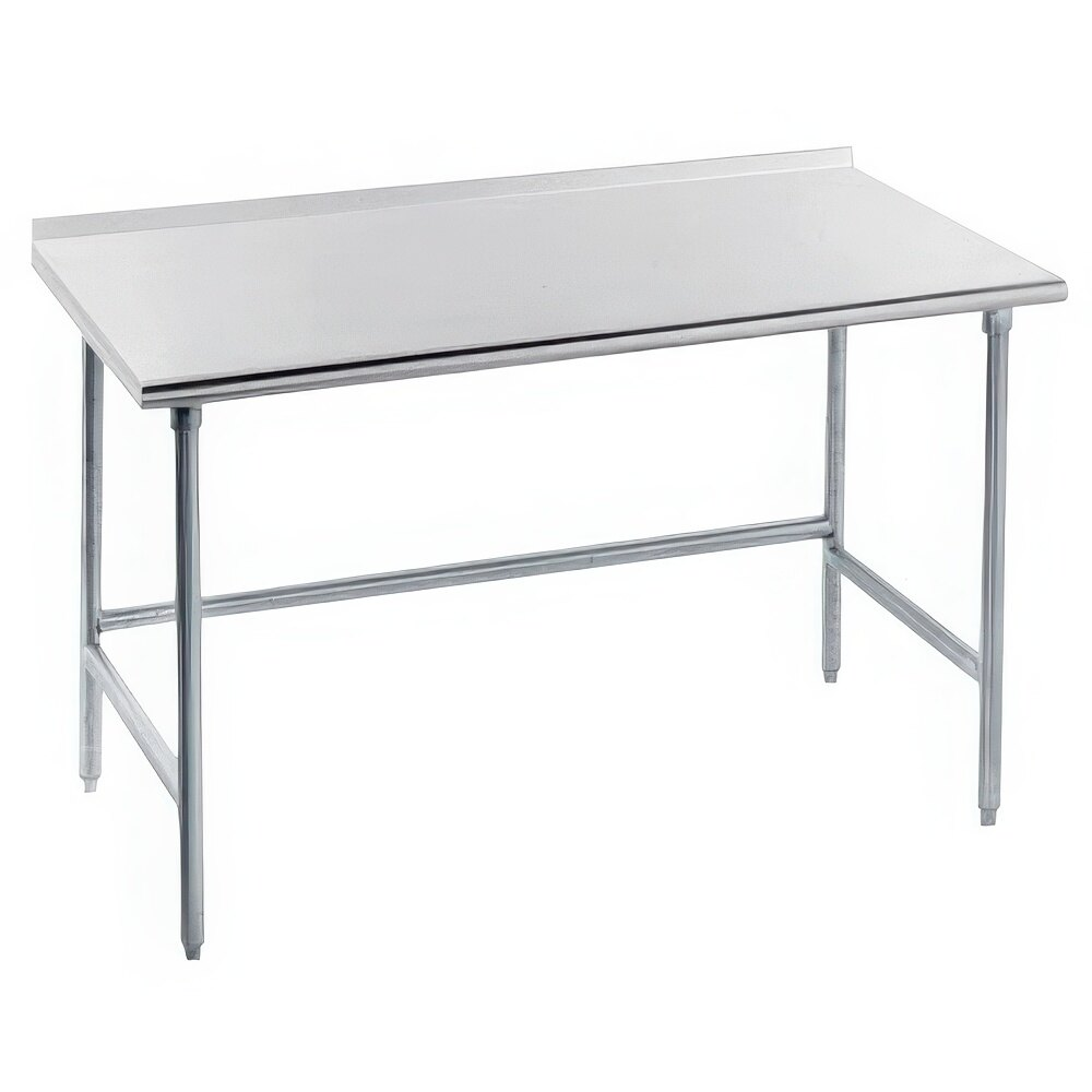 ADVANCE TABCO TFLG-240 Work Table, 30 X 24 Inch Size 14 Ga 304 Ss Top | CD7ZPT