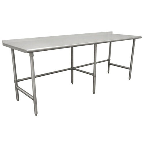 ADVANCE TABCO TFLG-2410 Work Table, 120 X 24 Inch Size 14 Ga 304 Ss Top | CD7ZPU