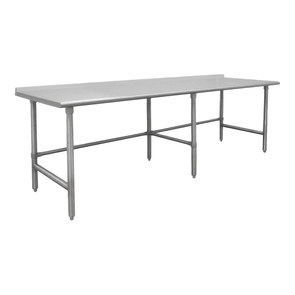 ADVANCE TABCO TFMS-3012 Work Table, 144 X 30 Inch Size 16 Ga 304 Ss Top | CD7ZUT