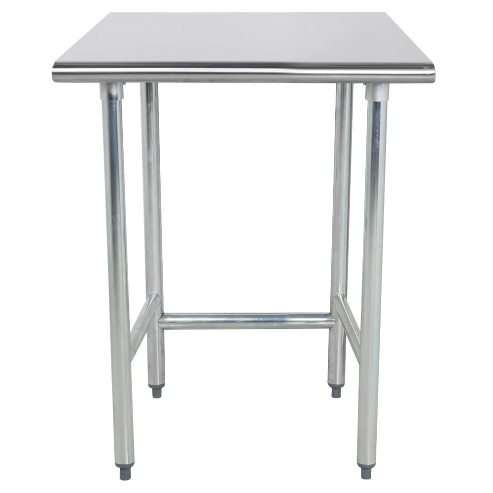 ADVANCE TABCO TGLG-240 Work Table, 30 X 24 Inch Size 14 Ga 304 Ss Top | CD7ZXE
