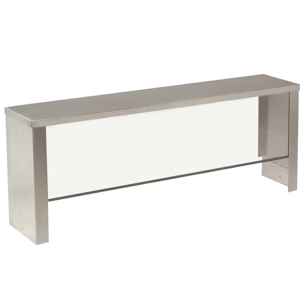 ADVANCE TABCO TSS-6 Serving Shelf With Breath Guard, Full-Service, 93-1/8 X 10 X 15 Inch Size | CD8AWV