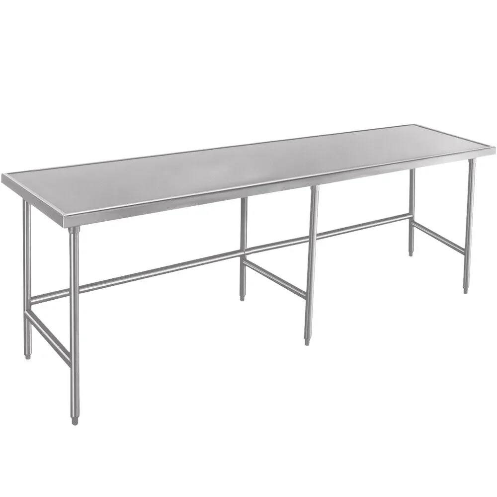 ADVANCE TABCO TVSS-3011 Work Table, 132 X 30 Inch Size 14 Ga 304 Ss Top | CD8BDD