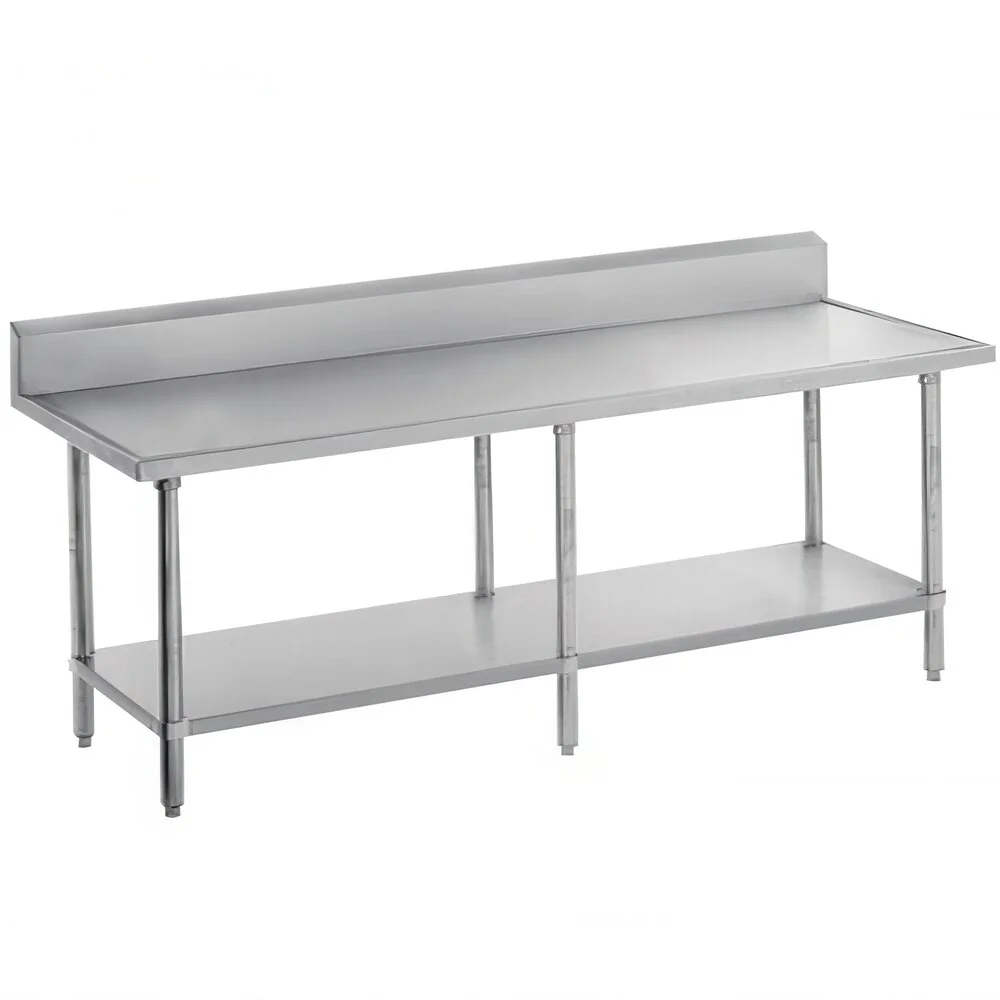 ADVANCE TABCO VKS-248 Work Table, 96 X 24 Inch Size 14 Ga 304 Ss Top | CD8BMU