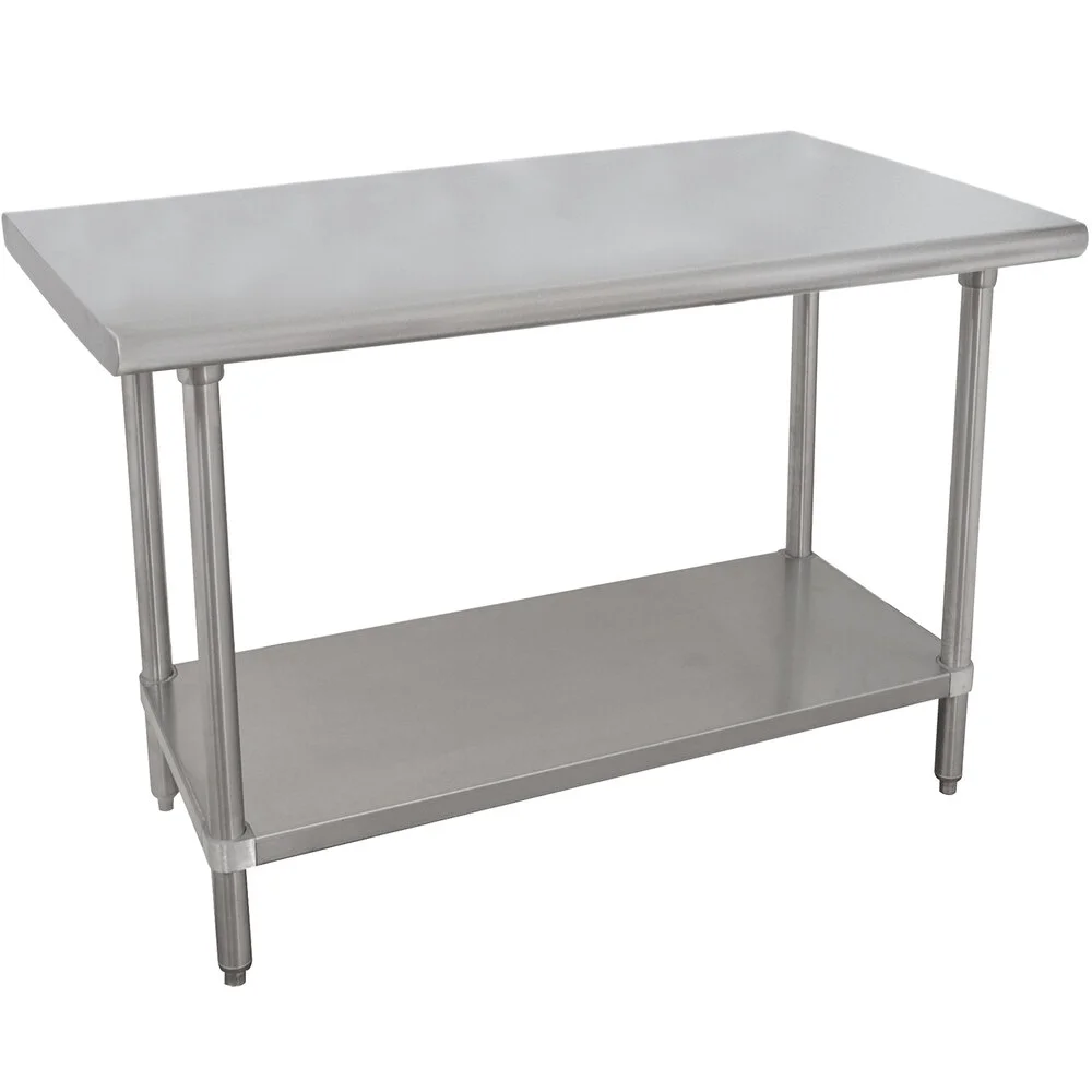 ADVANCE TABCO VSS-244 Work Table, 48 X 24 Inch Size 14 Ga 304 Ss Top | CD8BQZ