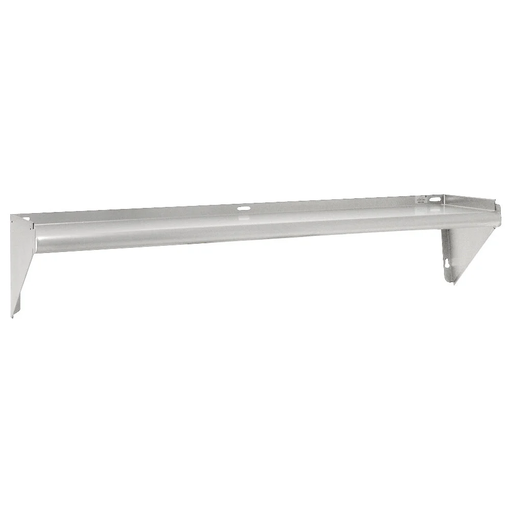 ADVANCE TABCO WS-KD-36 Special Value Shelf, Wall-Mounted, 36 X 11-1/8 Inch Size Bullnose FE | CD8BZH