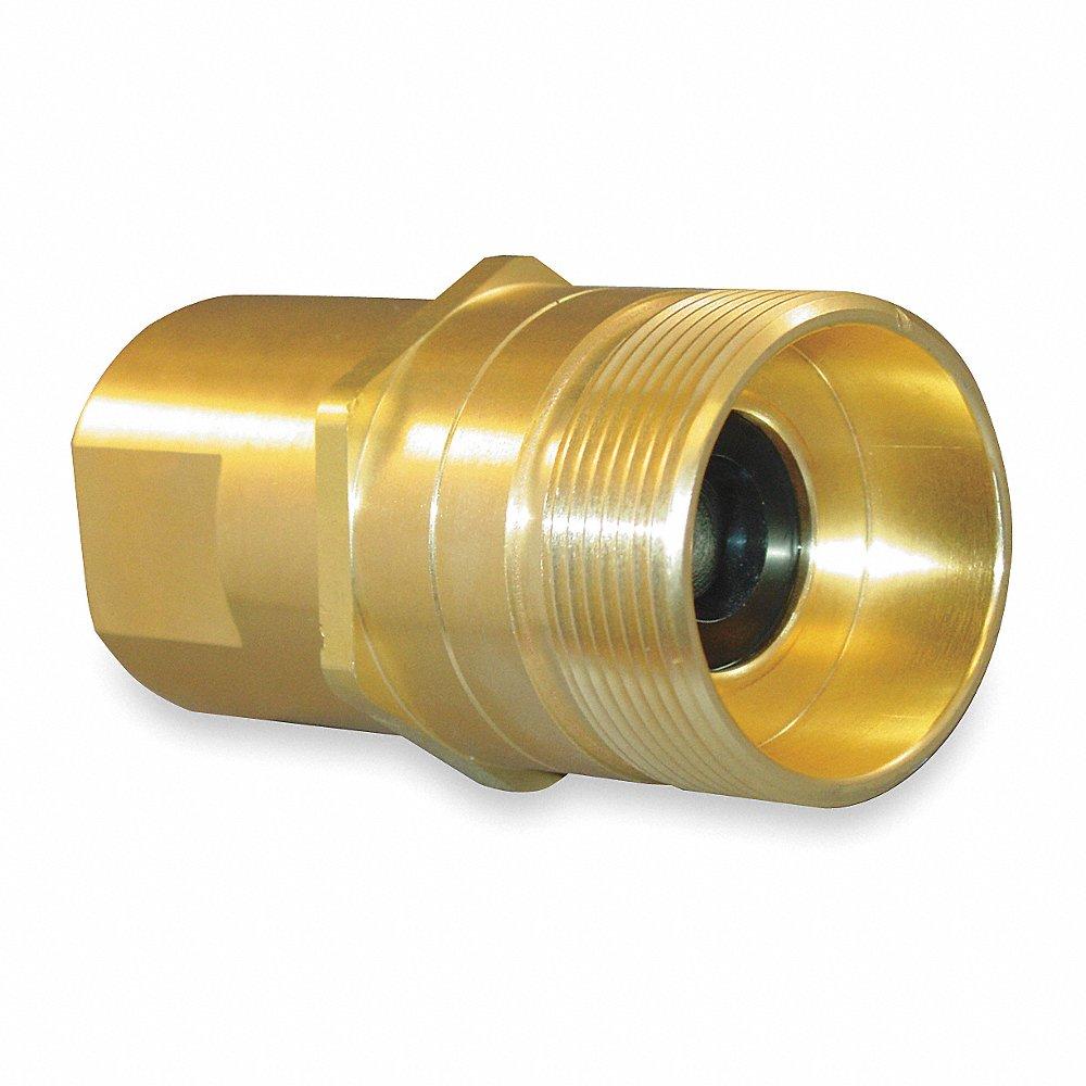 AEROQUIP 5100-S2-24B Hose Coupling, 1 1/2 Inch Size, Female, Brass | CJ2NHQ 55JR79