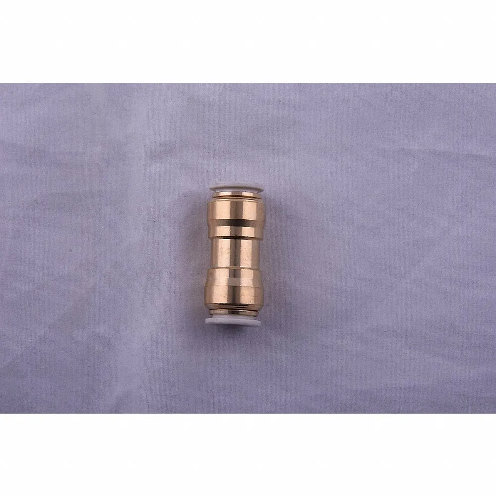 AIGNEP 59040-6 Straight Connector, 6mm Tube, Brass | CL7UUY