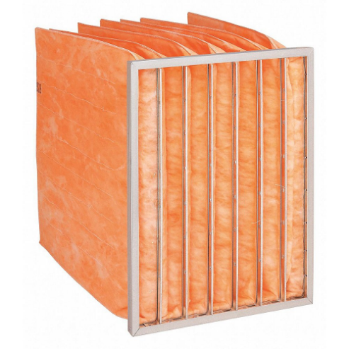 AIR HANDLER 3DVN6 Pocket Air Filter Fiberglass 20 x 24 x 22 Inch | AC8UJX