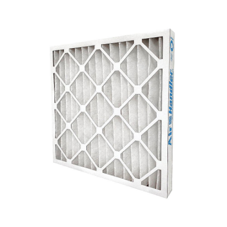 AIR HANDLER 54FE82 Pleated Air Filter, 17x30x1, MERV 8, Std Capacity, Synthetic, Beverage Board | CN8DTT