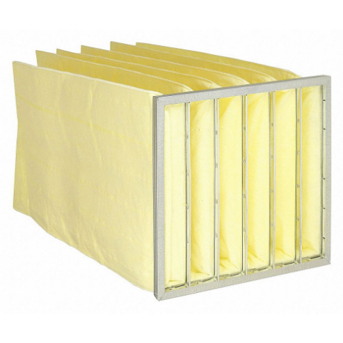 AIR HANDLER 5E838 Pocket Air Filter Fiberglass 24 x 24 x 29 Inch | AE3MDE