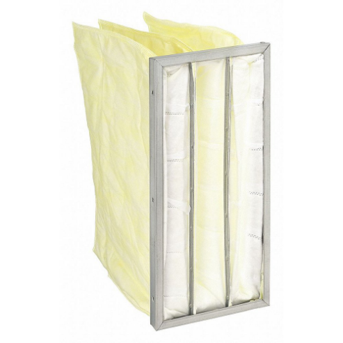 AIR HANDLER 6B668 Pocket Air Filter Synthetic 12 x 24 x 22 Inch | AE7XLR