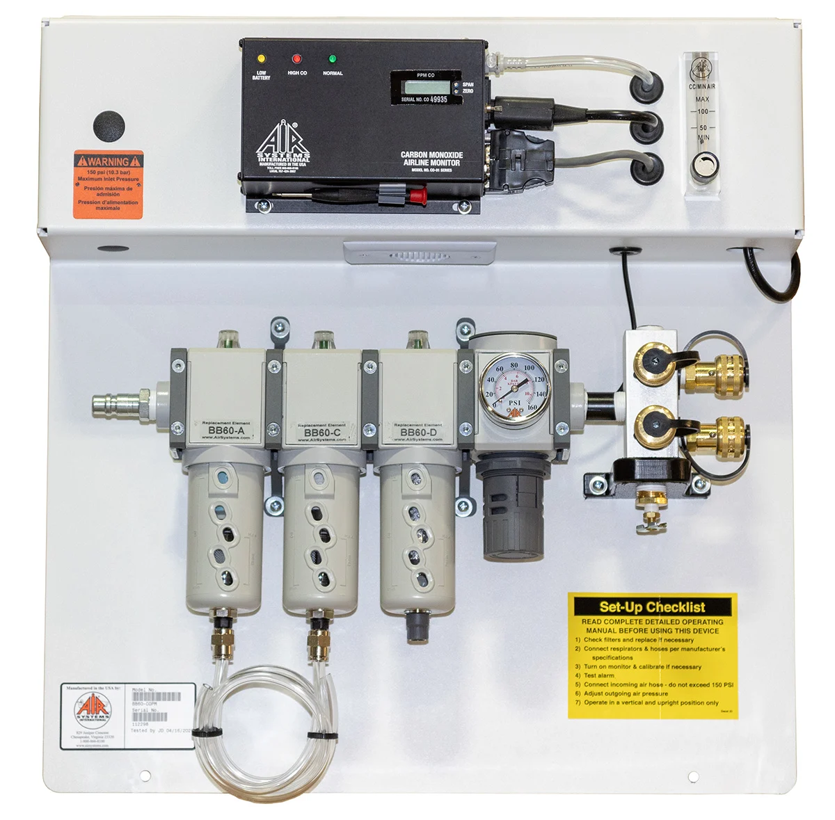 AIR SYSTEMS INTERNATIONAL BB60-COPM