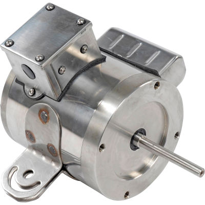 AIRMASTER FAN 78040 Motor, Washdown, 1/4 Hp, 115 V, Stainless Steel | CE7WUP 4G