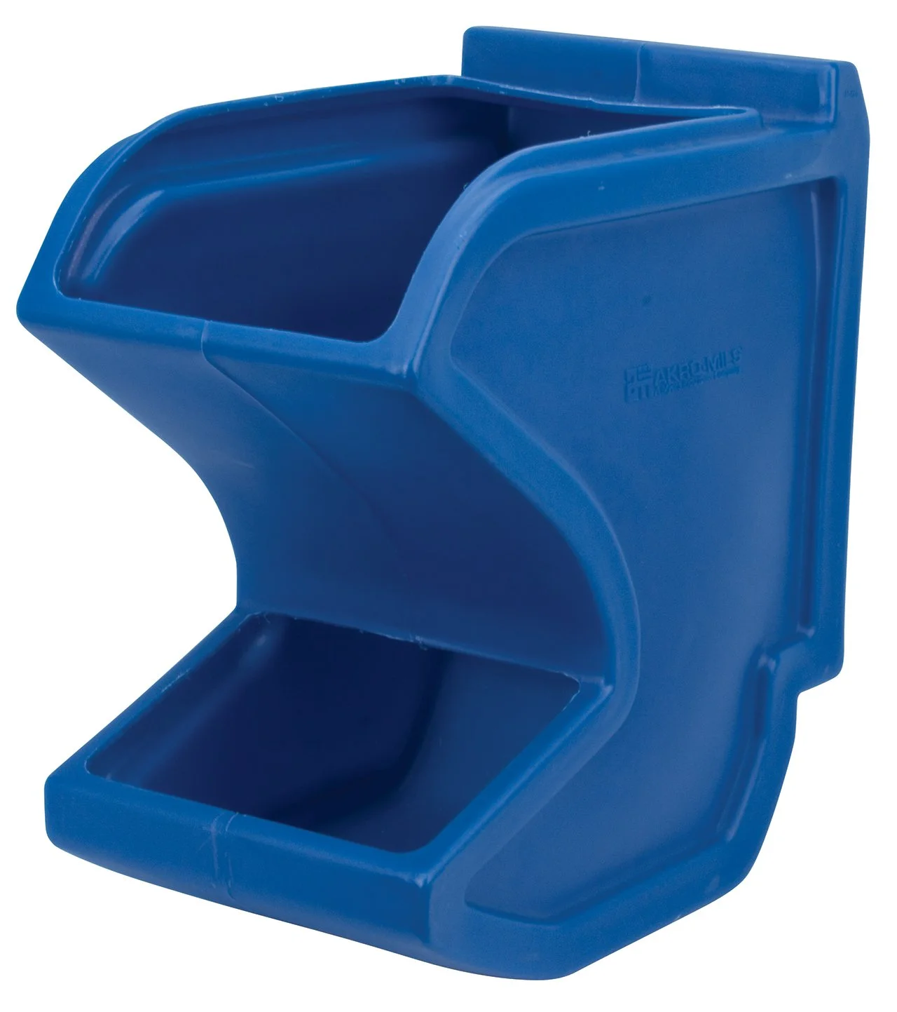 Flow Gravity Hopper Bin, 10.39 gal, Blue Large Easy Flow Gravity Hopper