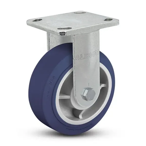 Kingpinless Caster, 4.0 Inch x 3.5 Inch Top Plate, 4.66 Inch Height