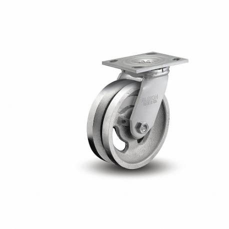 ALBION 16VG04201S Caster, 4 Inch Dia, 5 5/8 Inch Height, Swivel | CN8EJL 60RN90