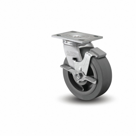 ALBION 16XS06201SFBA Caster, 6 Inch Dia, 7 1/4 Inch Height, Swivel With Face Brake, Swivel | CN8ERN 60RP38