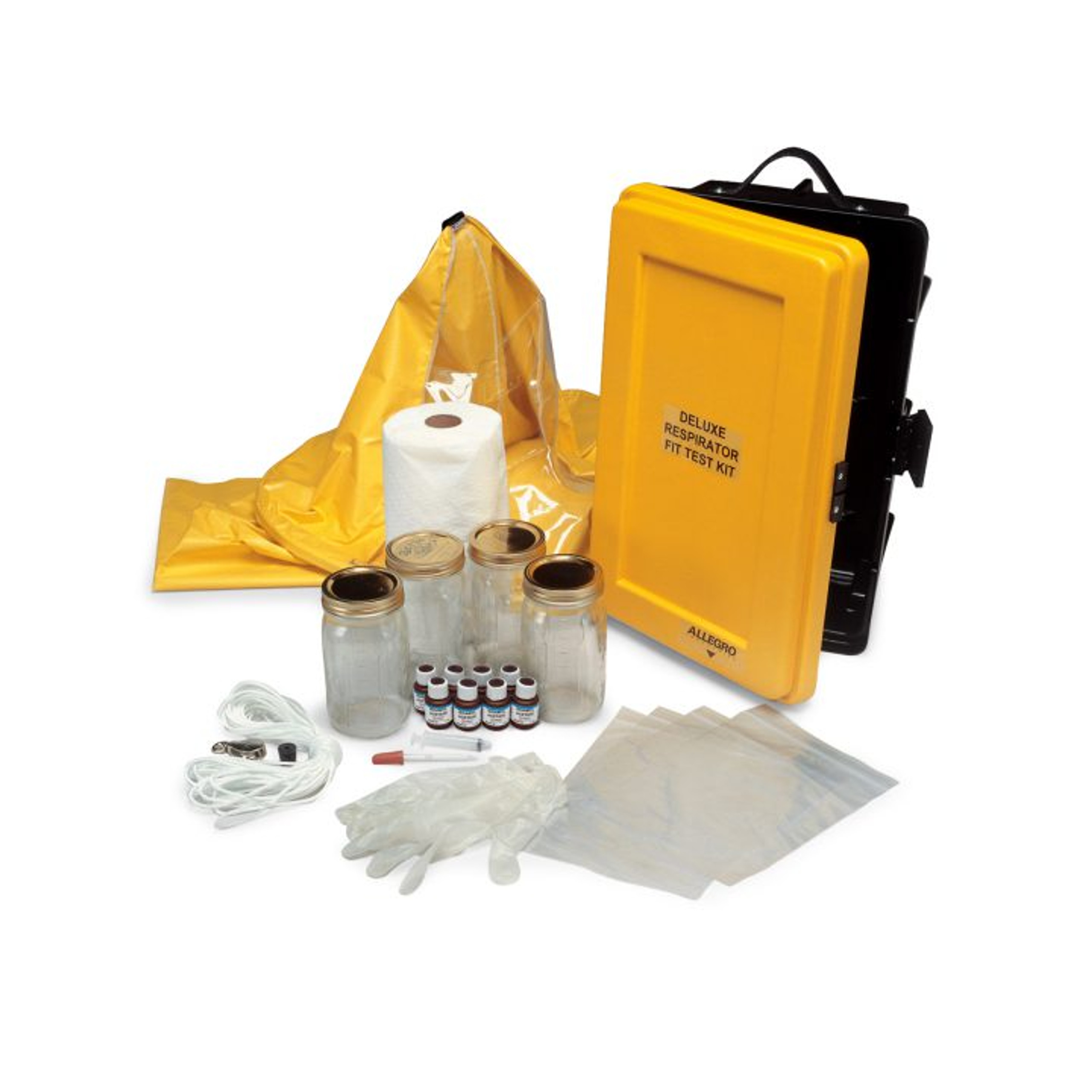 ALLEGRO SAFETY 0202-B Vinyl Gloves, Deluxe Banana Oil Test Kit | AG8EVP