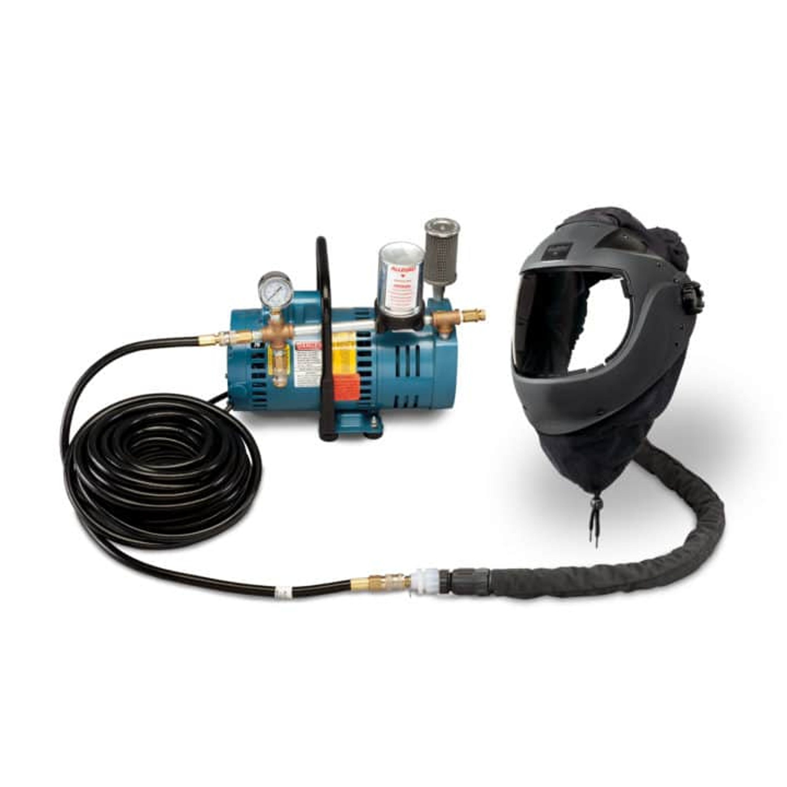 ALLEGRO SAFETY 9250-02 Grinding Air Shield System, 2 Workers, Two 50 Feet Hoses | CJ3WJR