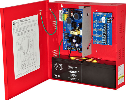 ALTRONIX AL300ULPD4R Power Supply Charger, 4 PTC Class 2 Outputs, 12/24VDC at 2.5A, 115VAC | CE6EMH