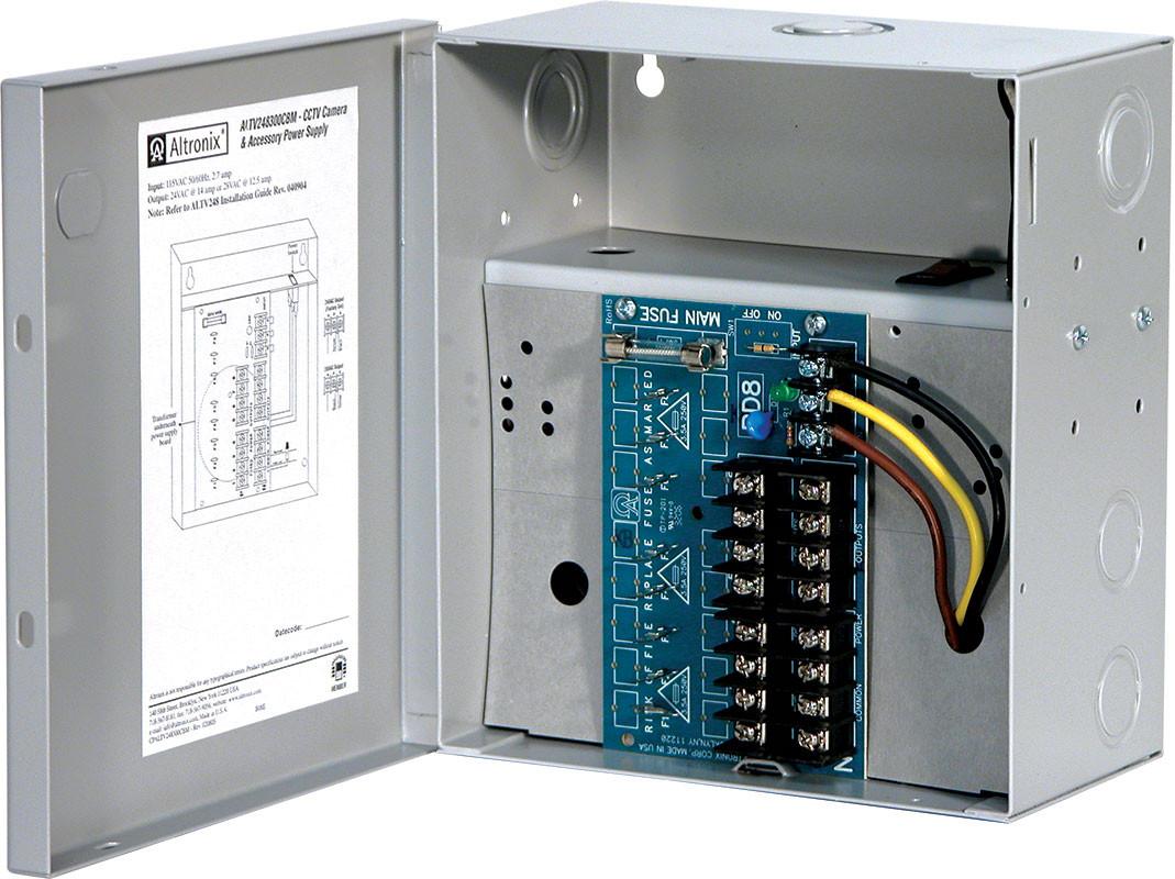 ALTRONIX eFlow3NXV Power Supply/Charger, Single Output, 12/24VDC At 2A, 220VAC | CE6FZX