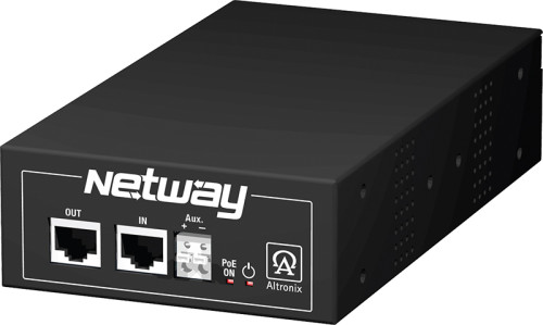 ALTRONIX NetWay1BT Single Port Midspan PoE Injector with Power LED Indicators | CE6FWC