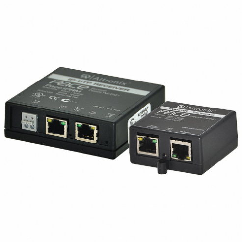 Ethernet Adapter Kit, Long Range, Single Port, 100Mbps, Passes PoE/PoE