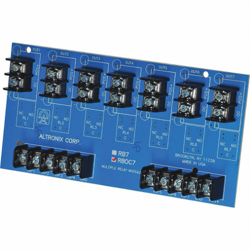 ALTRONIX RBOC7 Open Collector Module 12/24vdc 7out | AE2AEA 4WAT3