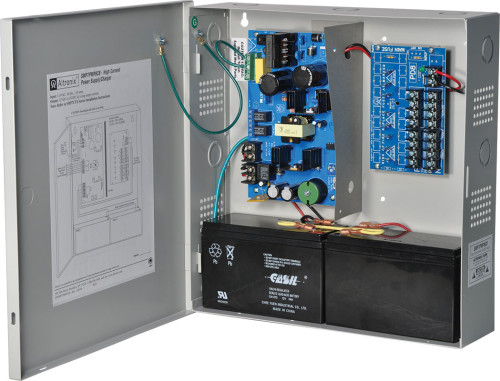 ALTRONIX SMP7PMP8CB Power Supply Charger, 8 PTC Output, 12/24 VDC at 6A, 115 VAC | CE6FBY