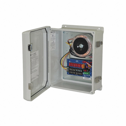 ALTRONIX WayPoint30A8U CCTV Power Supply, Outdoor, 8 Fused Output, 24/28 VAC at 12.5A, 115/220 VAC | CE6FMZ