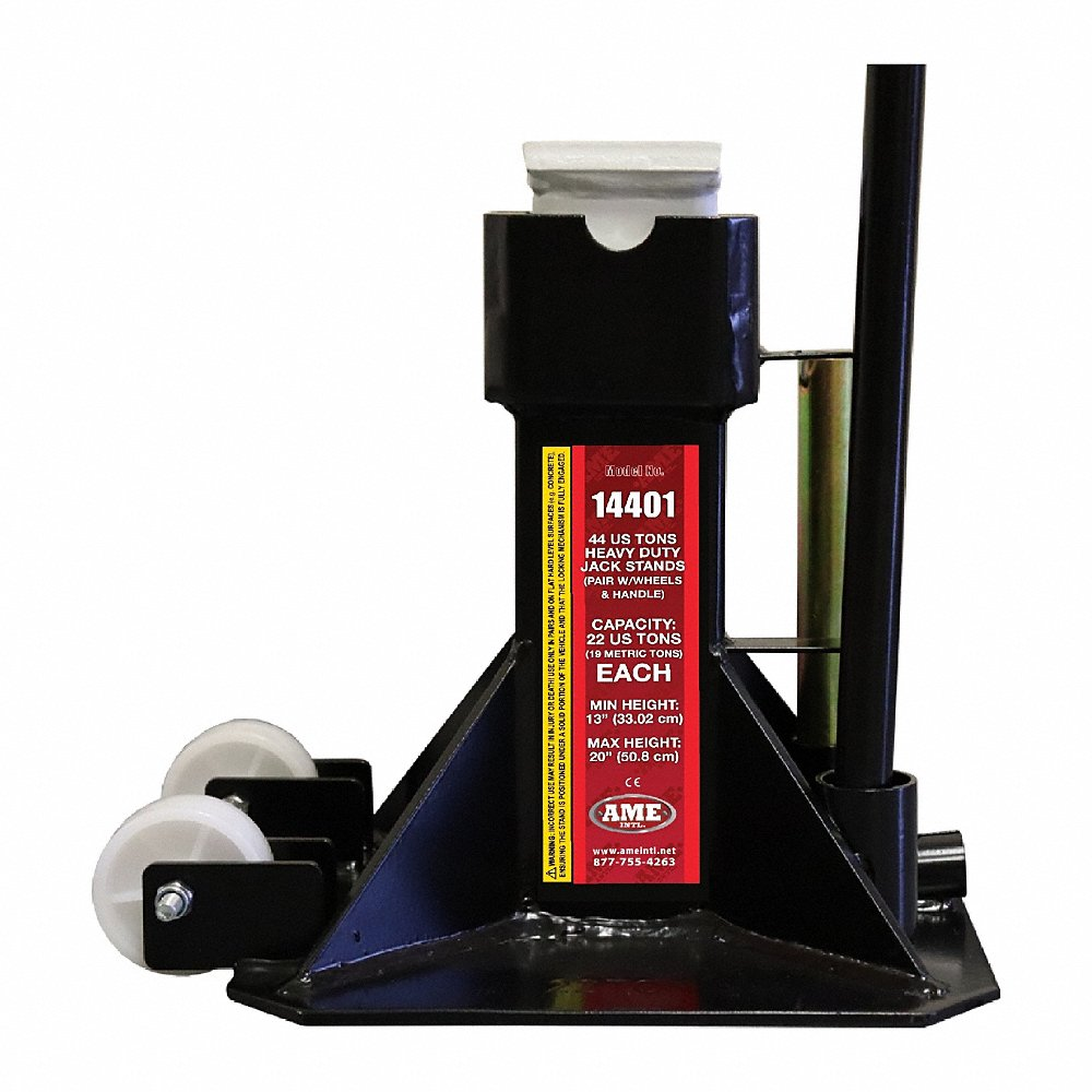AME INTERNATIONAL 14401 Heavy Duty Jack, 40 Ton Capacity, 1 Pair | CJ6MLK