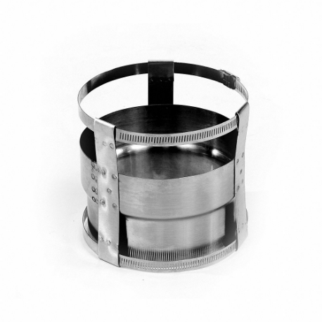 AMERI-VENT 6MFFC Flex Connector, 6 Inch Duct, All Fuel, 3 ft Length, 1200 Deg F Max, 316 | CN8JBA 787CD8