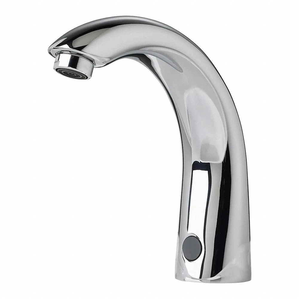 Sensor Faucet, Brass, Single-Post, 0.35 gpm Flow Rate, Spray