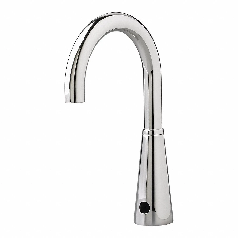 Sensor Faucet, Brass, Single-Post, 0.35 gpm Flow Rate, Spray