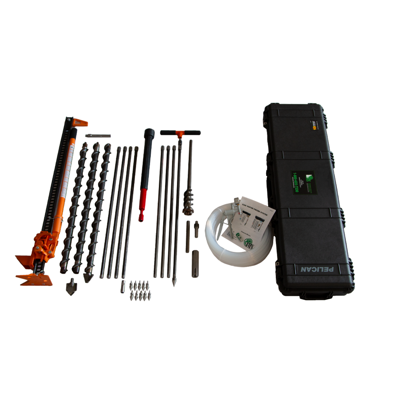 Gas Vapor Probe Kit, Heavy Duty, Dedicated Tips