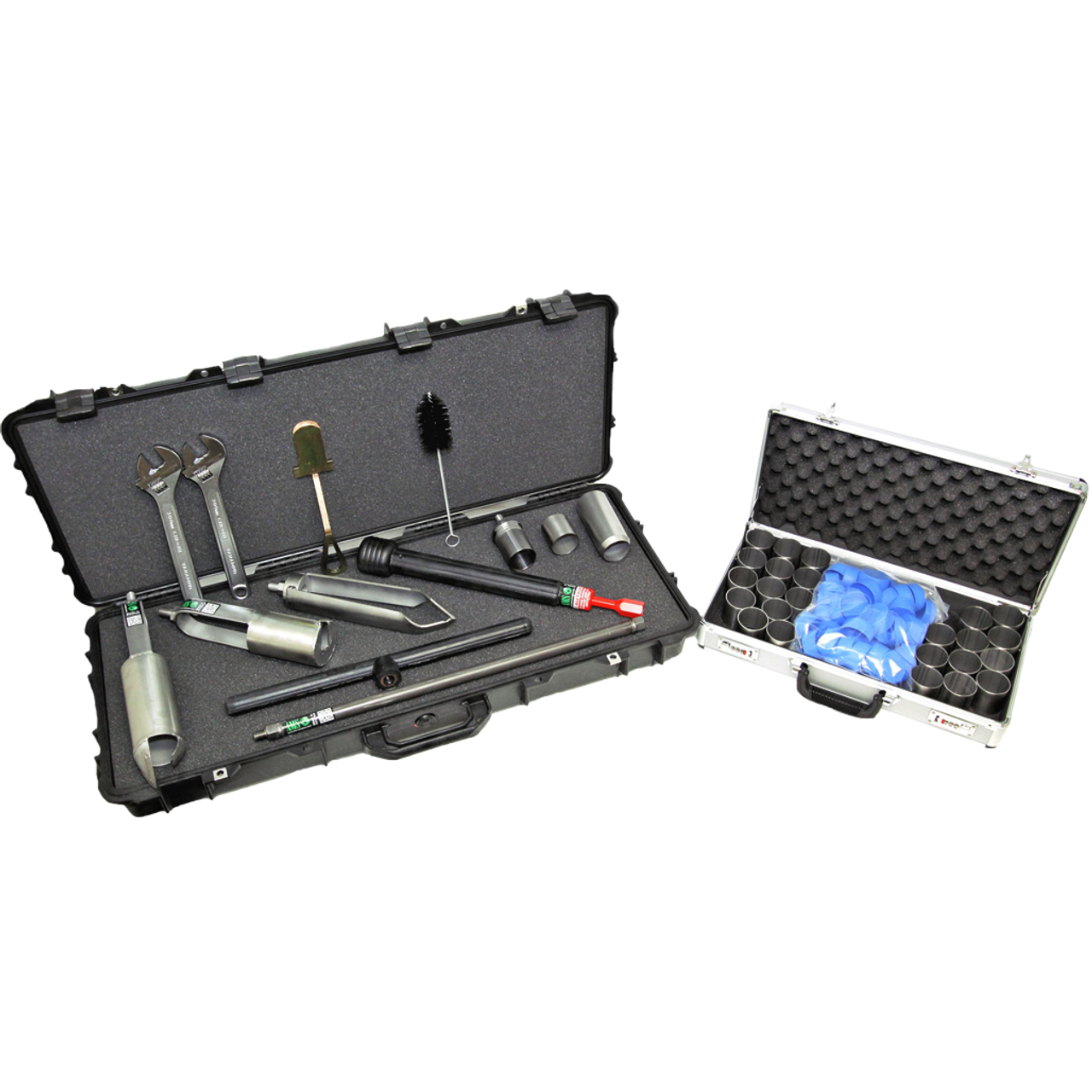 Soil Sampling Kit, Bulk Density, Compact Slide Hammer, 5/8 Inch Thread