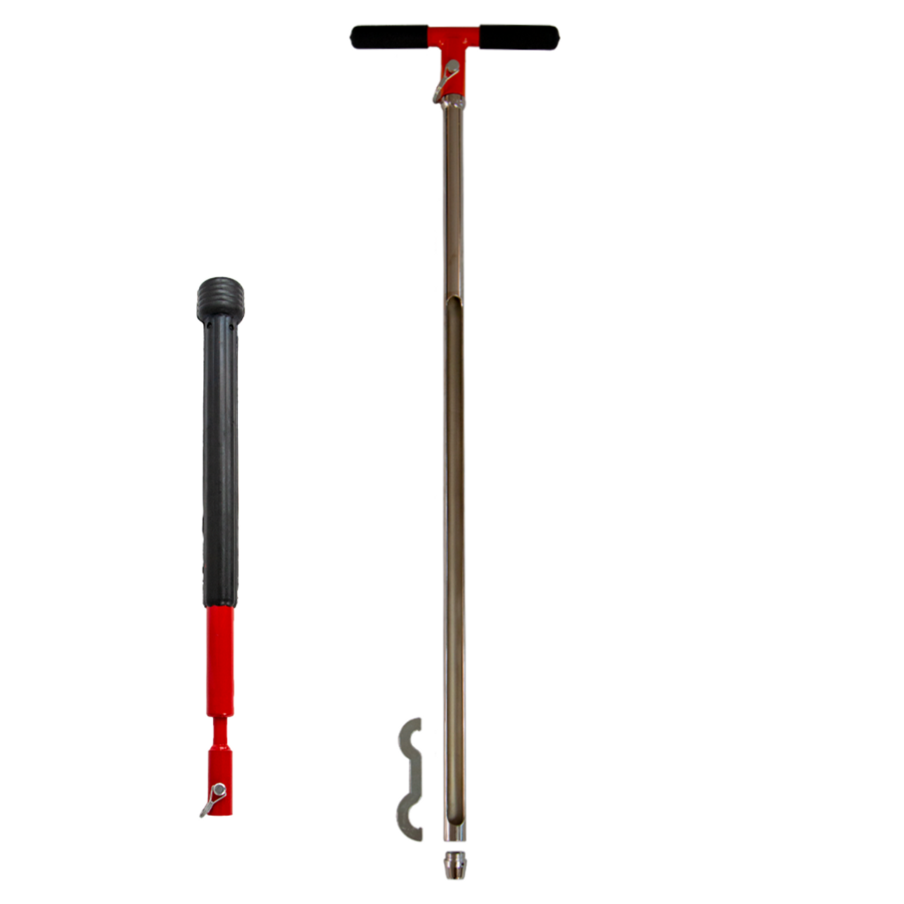 Soil Probe Kit, Replaceable Tip, Slide Hammer, 24 Inch Window, 1 x 36 Inch Size