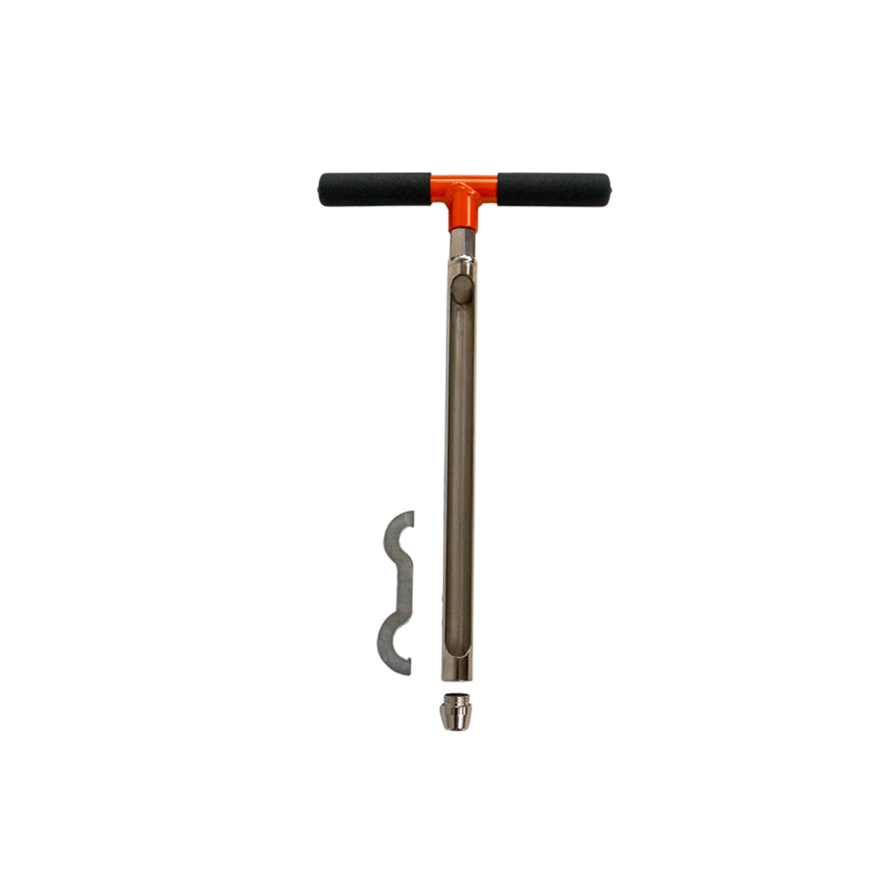 Soil Probe with Handle, Plated, Replaceable Tip, 5/8 Inch Thread, 1 x 14 Inch Size