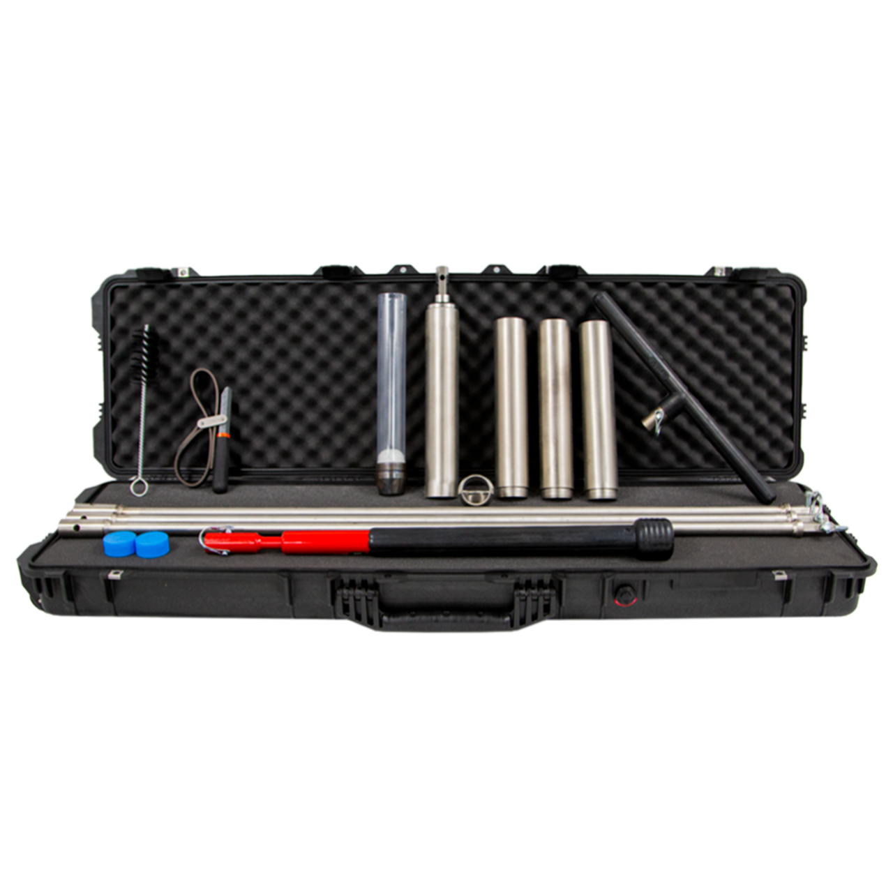 Sludge and Sediment Sampler Kit, Multi-Stage, Hex Quick Pin, 2 Inch Dia.