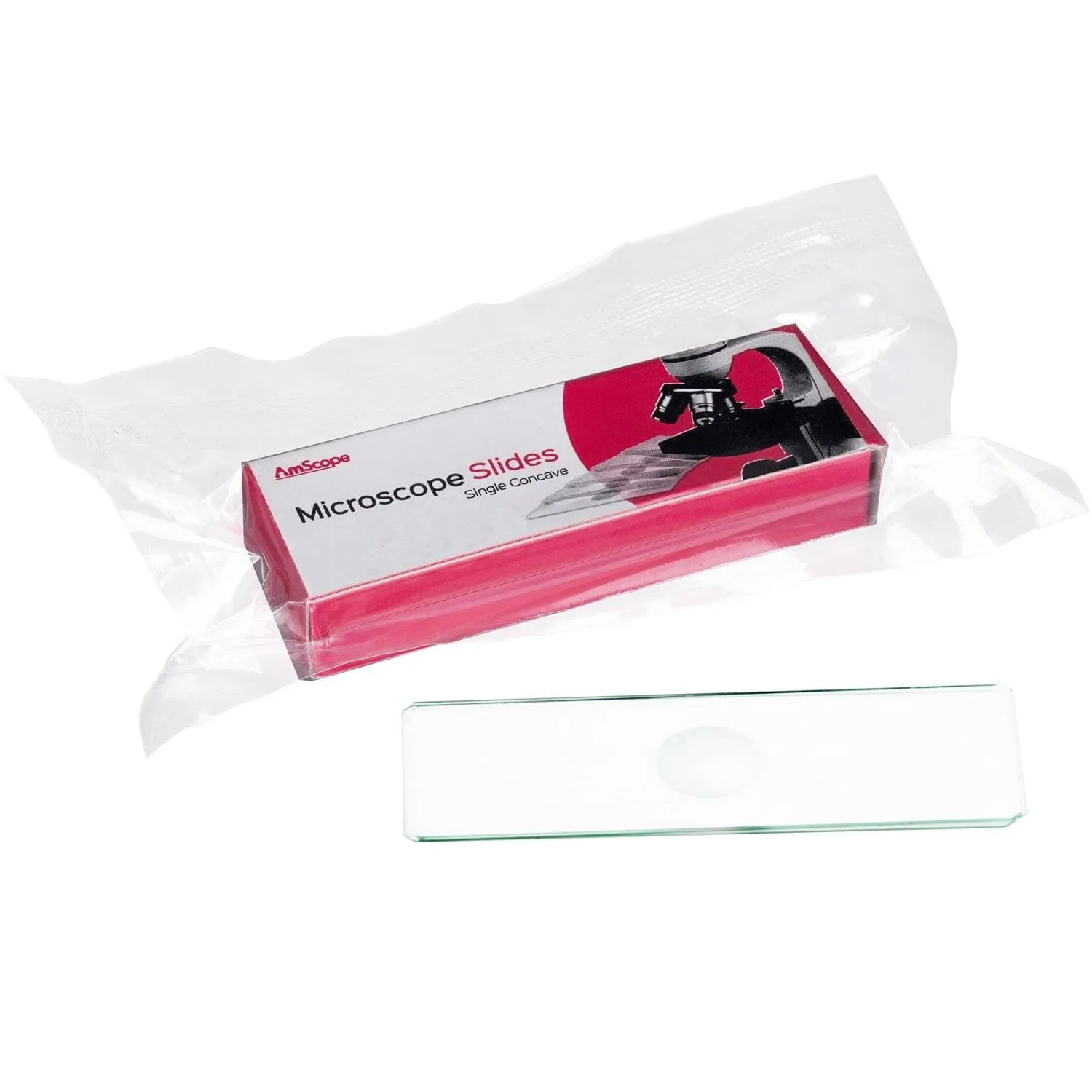 Microscope Slides Single Depression Concave