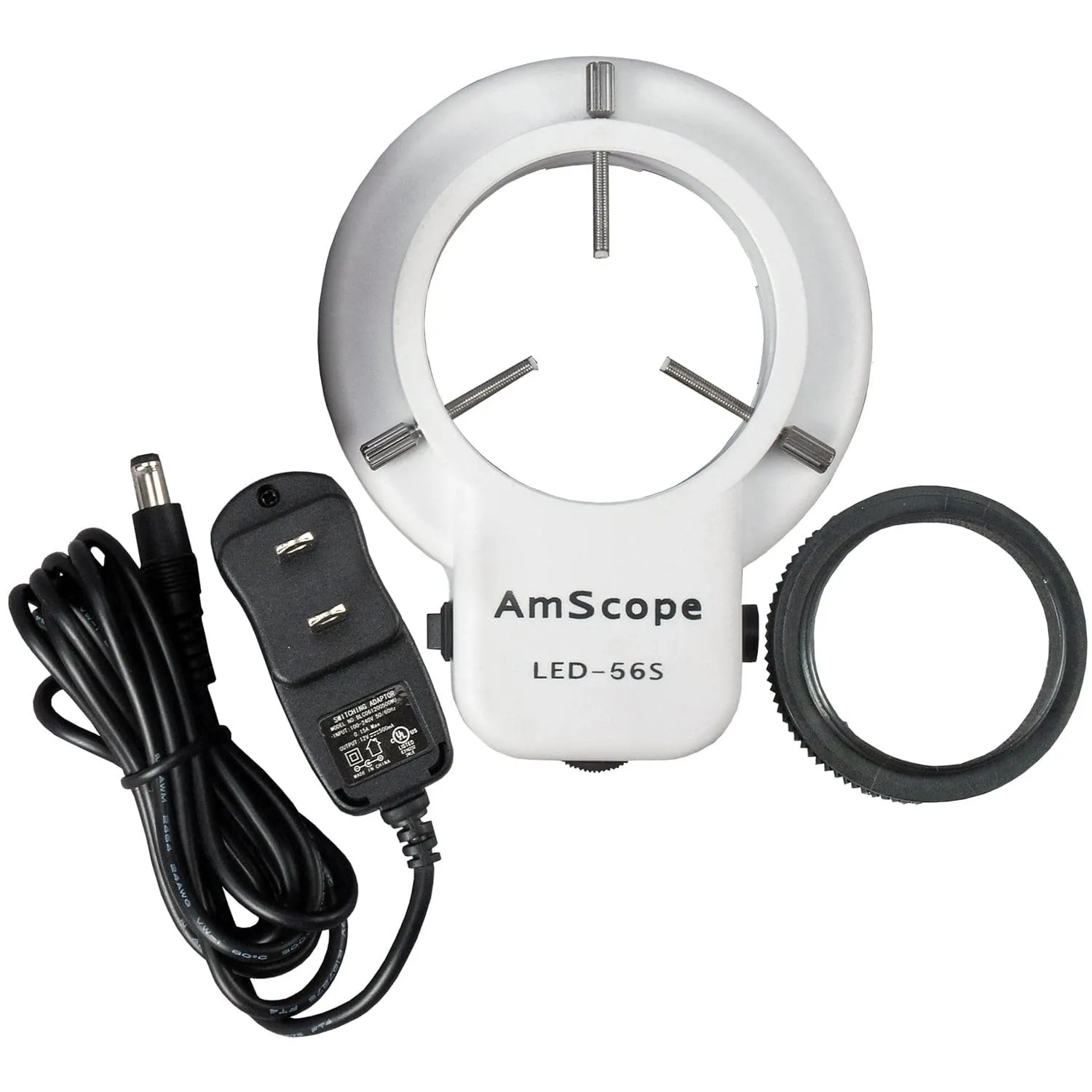 56 LED Microscope Ring Light with Dimmer