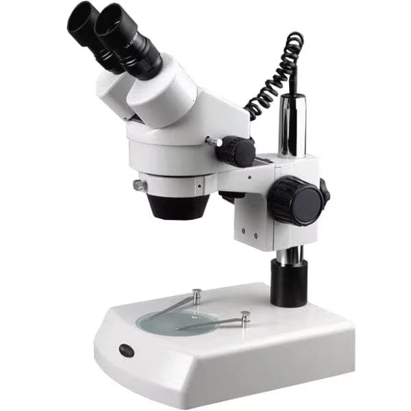 7X-45X Binocular Stereo Zoom Microscope With Dual Halogen Lights