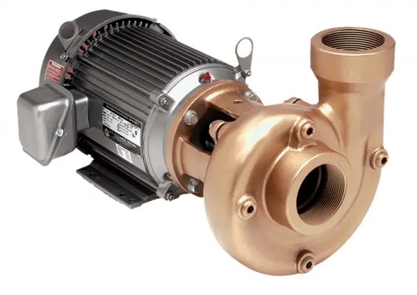 Straight Centrifugal Pump, Heavy Duty, Cast Iron, 3450 RPM