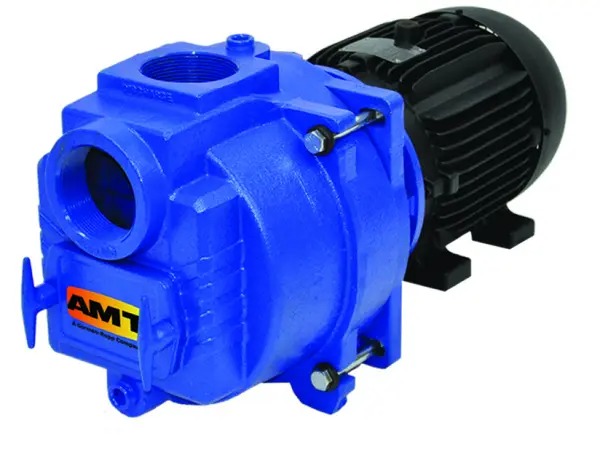 Self-Priming Sewage/Trash Centrifugal Pump, Cast Iron, 3450 RPM