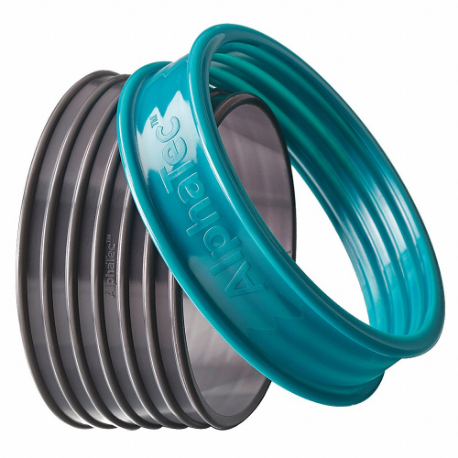 Glove Connector, HDPE, Green, Chemical Gloves/Coveralls, 1 Pair