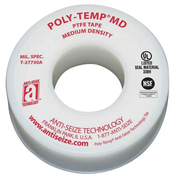 Sealant Tape, 1/4 Inch W, 520 Inch L